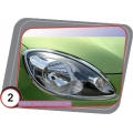 ครอบไฟหน้า Honda Brio  Head Lamp Cover (Chrome)